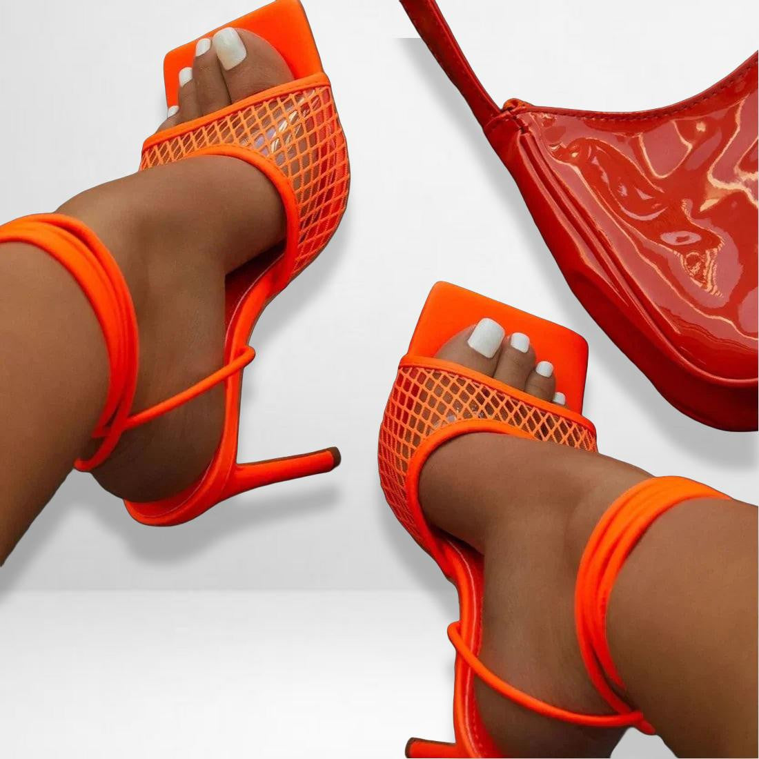 Stylish women's heels with non-slip sole