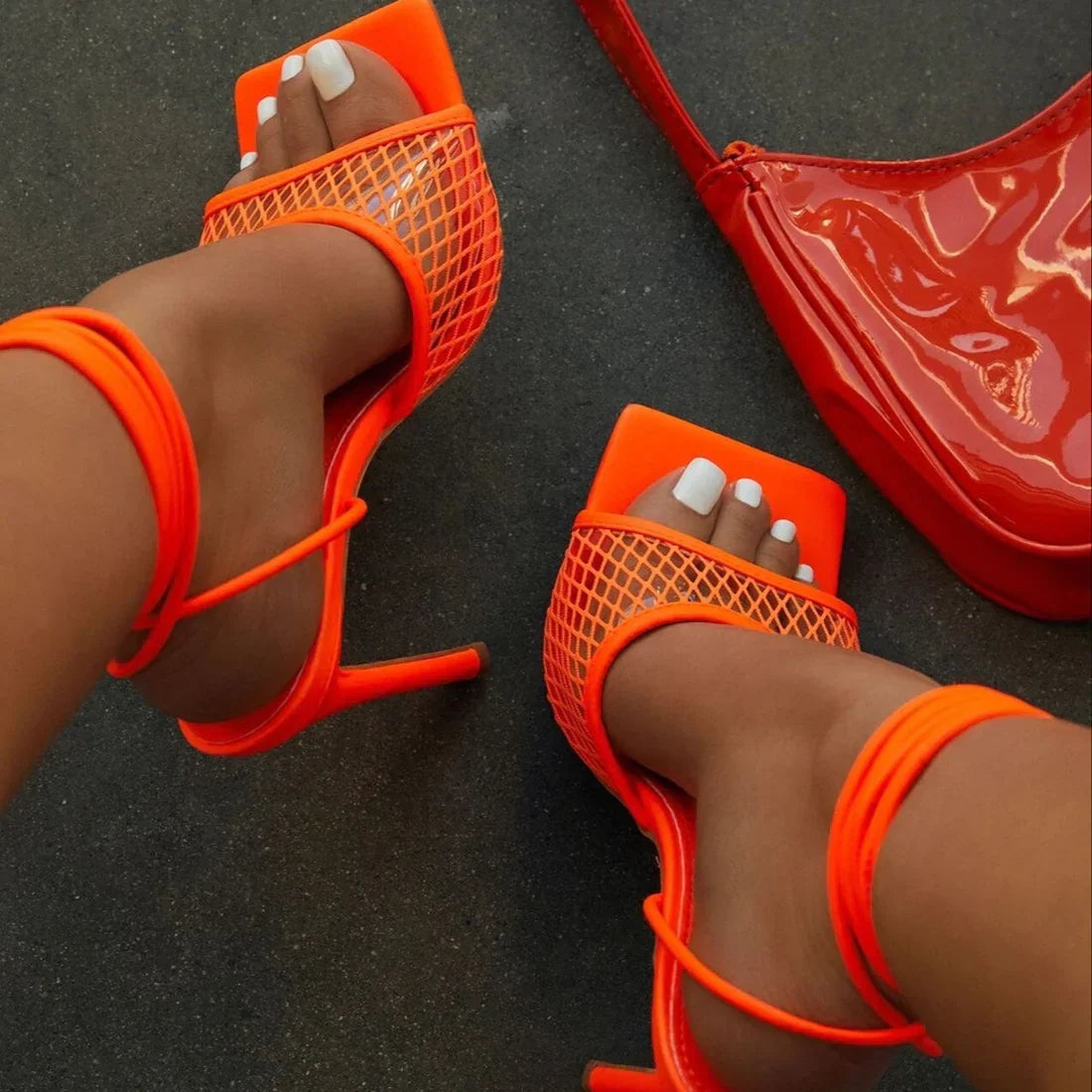 Stylish women's heels with non-slip sole